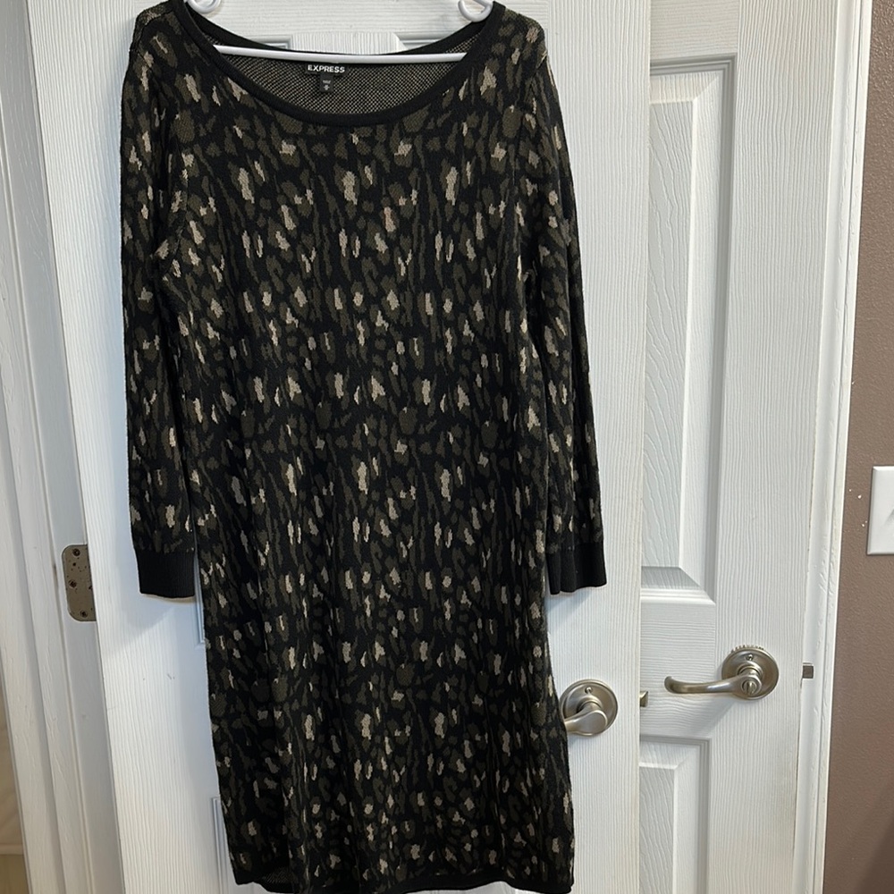Express Sweater Dress- medium